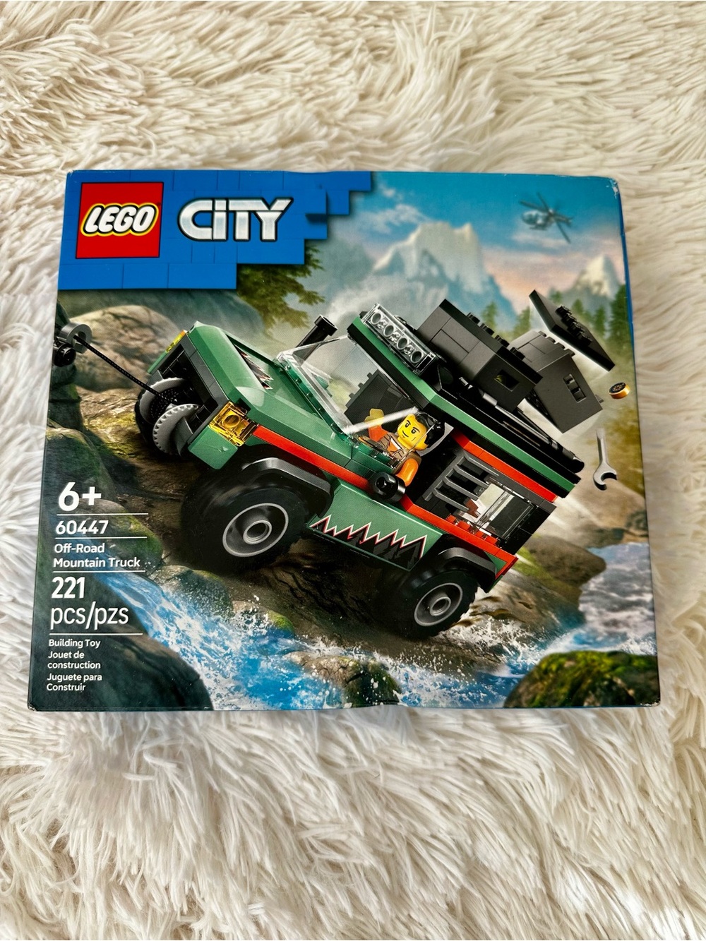 LEGO City 60447 Off-Road 4x4 Mountain Truck 221 Pieces New Factory Sealed
